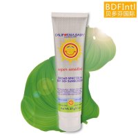 加州宝宝 SPF30超低敏感无香保湿防晒乳/霜37g 天然有机因子 孕妇宝宝敏感