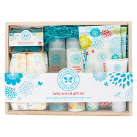 [美国The Honest恩怡诗]新生儿全套系列洗护礼盒7件套