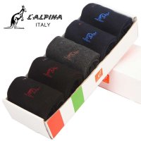 L'ALPINA袋鼠袜子 时尚商务男袜31215