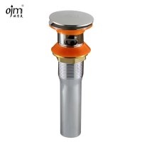 欧吉美 面盆下水器 翻版陶瓷洗脸盆下水 玻璃盆台上专用弹跳落水