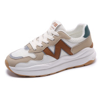 厚底老爹鞋女2022新款春季女鞋韩版ins低帮鞋