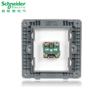 施耐德电气（Schneider Electric） 开关插座 单联电视插座面板 墙壁弱电有线TV 睿意白