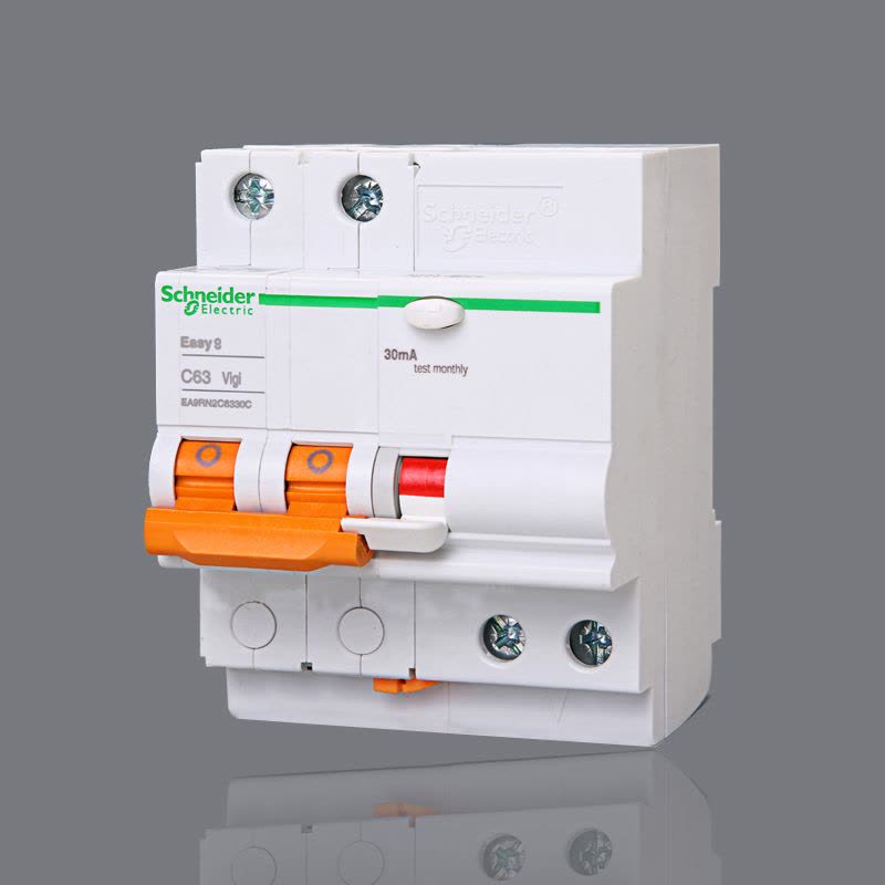 施耐德电气（Schneider Electric）漏电保护器 E9系列2P63A带漏保空气开关图片