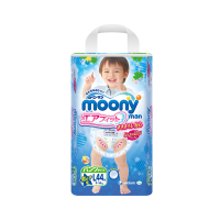 日本尤妮佳（moony）L44 拉拉裤男宝（9-14kg）