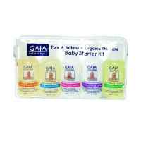 婴儿迷你洗浴套装【5 x 50mL】Gaia 植物成分 天然温和滋润【海外购 澳洲直邮】