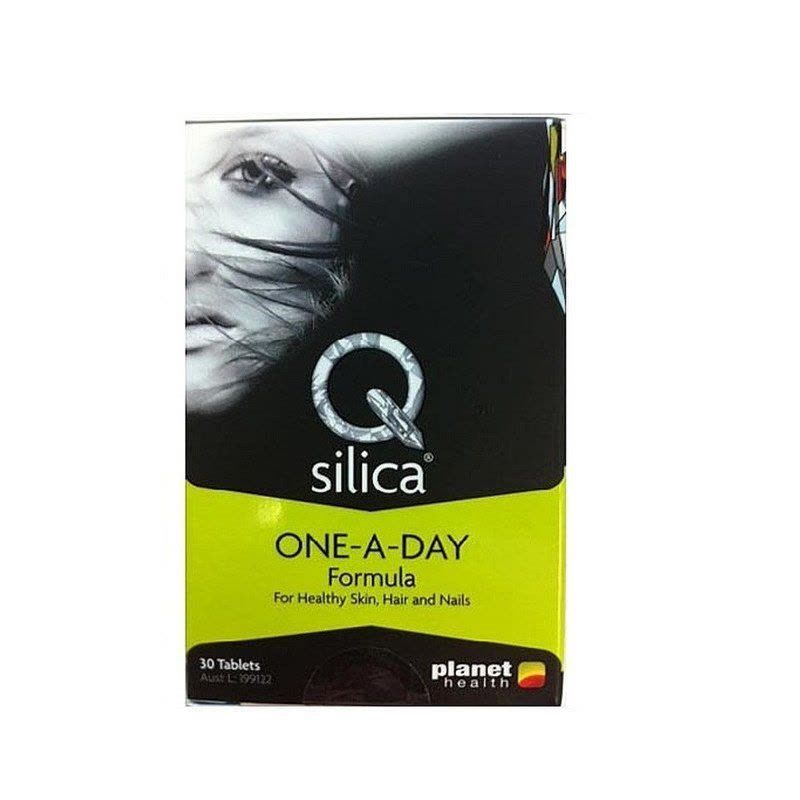 美肤美甲天然矿物营养片[1盒×30片]Q Silica 防治脱发 哺乳期也可用[海外购 澳洲直邮]图片