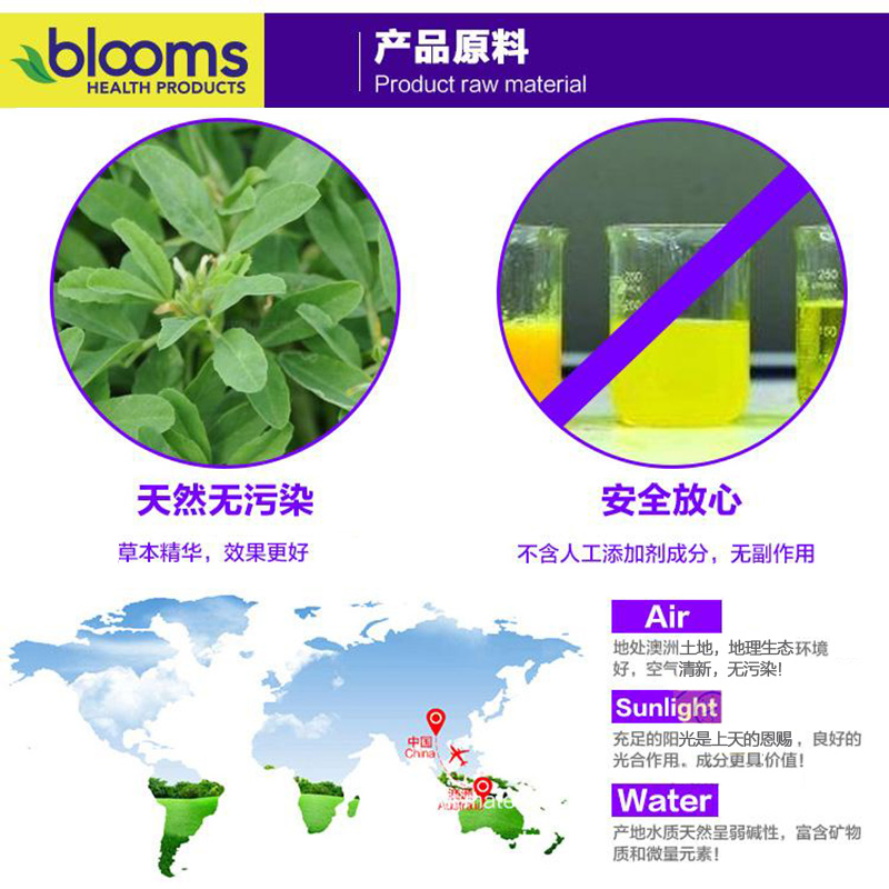 男性活力素60粒 Blooms布鲁姆 增强房事 男性健康 改善性生活质量【海外购 澳洲直邮】