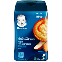 Gerber 美国嘉宝 婴幼儿苹果番薯混合谷物米粉 2段 227g 6个月以上