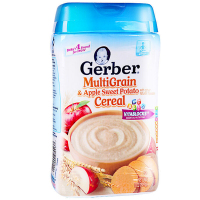 Gerber 美国嘉宝 婴幼儿苹果番薯混合谷物米粉 2段 227g 6个月以上