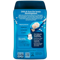 美国嘉宝进口婴儿辅食DHA益生菌大米米粉1段227g6个月以上