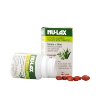 澳洲Nu-lax乐康膏片40粒乐康片天然果蔬纤维便携装原味芦荟