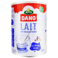 丹麦进口Arla Dano成人高钙全脂速溶奶粉青中老年奶粉900g
