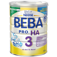 【单笔不高于10罐】Nestle BEBA 德国雀巢贝巴婴幼儿特殊配方奶粉 HA适度水解免敏3段800g 9-24月
