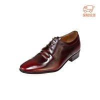 Vangad韩国皮鞋 纯手工制作男士商务皮鞋 春秋新款