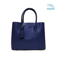 韩国THE BNG 高级人造革单肩包 皮革女包 时尚托特包