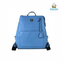 [鸡蛋城]韩国THE BNG 新款皮背包 纯色净版双肩包