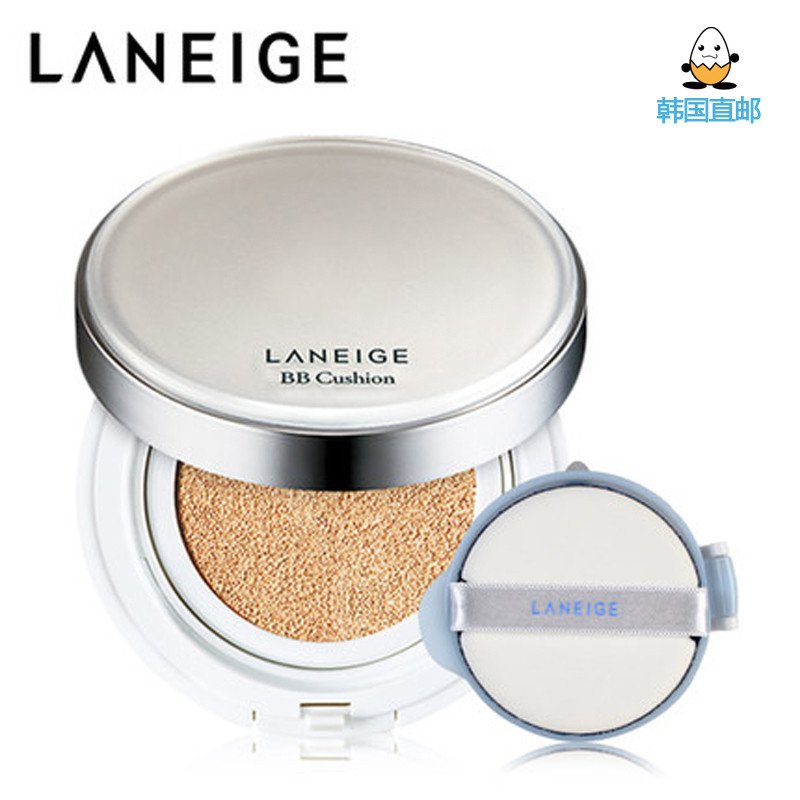 [鸡蛋城] LANEIGE/兰芝美白水润BB气垫 遮瑕保湿 太阳的后裔同款