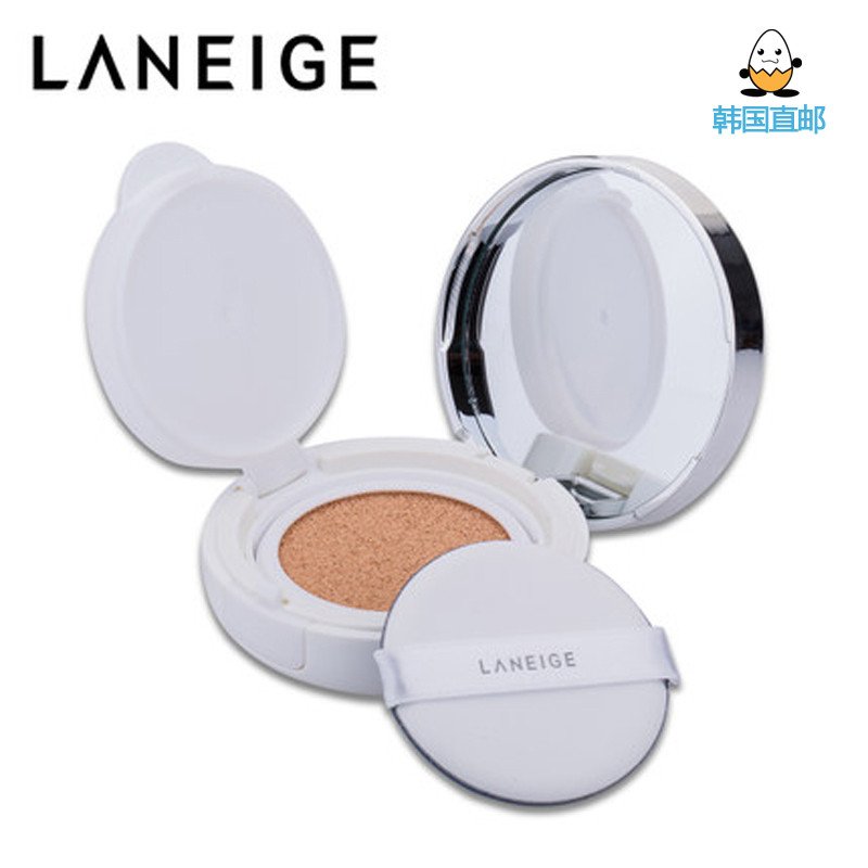 [鸡蛋城] LANEIGE/兰芝美白水润BB气垫 遮瑕保湿 太阳的后裔同款