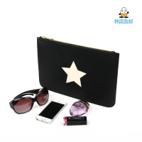 [鸡蛋城] 韩国EVADA女包 星星拼色女士手包 手拿包 手提包