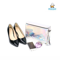 [鸡蛋城] 韩国EVADA女包 亮皮斜挎包 单肩包 流苏包 6733939