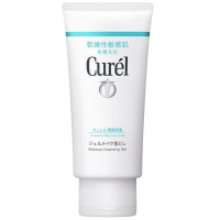 Curel珂润 卸妆啫喱保湿补水卸妆乳液 温和不刺深层清洁面部敏感肌可用 130g 日本进口正品