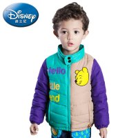 迪士尼正品 迪士尼维尼男童可爱时尚棉服秋冬新款PD511008