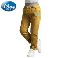迪士尼童装 可爱米奇男童时尚百搭长裤中大童休闲裤2015秋冬新品