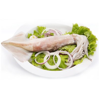 怡鲜来 阿根廷野生冷冻鱿鱼400-550g/条 整条装 烧烤食材