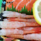 怡鲜来 丹麦进口冰鲜三文鱼刺身拼盘300g 日式刺身3款 新鲜生鱼片 北极甜虾刺身套餐 海鲜水产