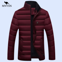 MNYDS/袋鼠 男士秋冬商务时尚保暖型男棉衣外套夹克