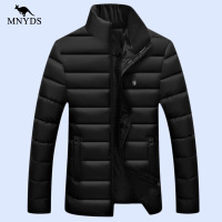 MNYDS/袋鼠 男士秋冬商务时尚保暖型男棉衣外套夹克