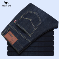 马尼亚袋鼠/MNYDS 男士商务四季款休闲牛仔裤长裤