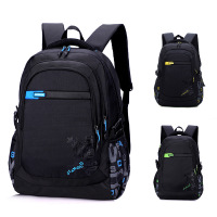 迪嘉乐初中生学生书包大容量旅行韩版小学双肩包中学生减重双肩背包男