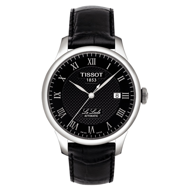 天梭(TISSOT)手表力洛克系列机械表男表皮带手表T41.1.423.53