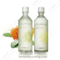 TheFaceShop 菲诗小铺金盏花套装 爽肤水+乳液 150ml*2 控油淡化痘印 抗敏感
