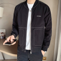 春装外套男工装上衣2021新款潮流帅气棒球领青年春秋季夹克潮牌