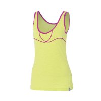 super.natural 瑞士 运动舒适 女子黄色芦荟棉背心