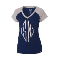 super.natural 瑞士 运动时尚 女子深蓝镜面印花芦荟棉T恤