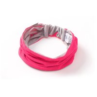 super.natural 瑞士 透气排汗 亮粉色cool羊毛运动头带