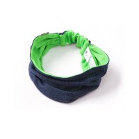 super.natural 瑞士 透气排汗 深蓝麻灰cool羊毛运动头带