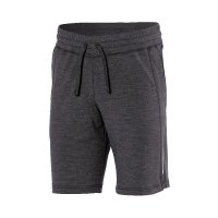 super.natural 瑞士 运动快干 男子黑麻灰训练cool羊毛短裤