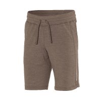 super.natural 瑞士 运动快干 男子咖啡麻灰训练cool羊毛短裤