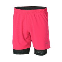 super.natural 瑞士 跑步免穿内裤 男子亮粉色含塑腿内搭短裤