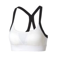 super.natural 瑞士 交叉肩带 女子白色cool羊毛运动胸衣