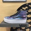 Vans 范斯 厚底松糕高帮帆布休闲星空女鞋Platform滑板鞋/VN-0RRFDH9