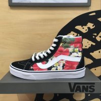 VANS/范斯 2016春季女款SK8-HI花朵高帮板鞋 VN0003CAID6