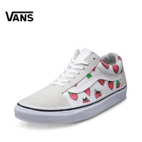 VANS/范斯 女鞋休闲鞋草莓印花滑板鞋正品Old Skool|VN0003Z6IV0