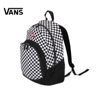 Vans/范斯黑白棋盘格男款双肩背包|VN-0C8YY28