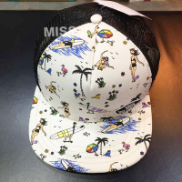 VANS正品冲浪图案印花缝制帽运动帽/VN0A31SIM2S