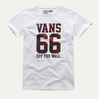 Vans/范斯春季白色/男款短袖T恤|VN0A33UNWHT